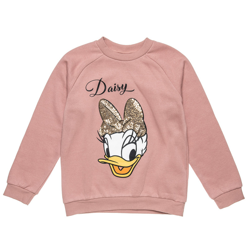 Long sleeve top Disney Daisy Duck with sequins (18 months-12 years)