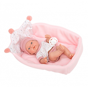 Toy doll baby with blanket (3+ years)