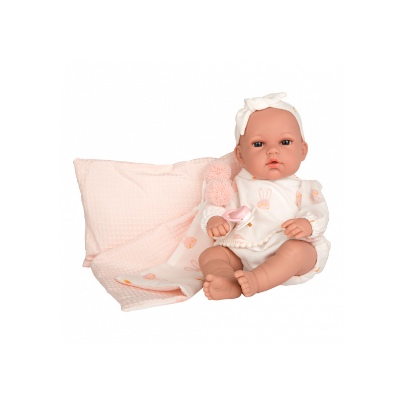 Toy baby doll with pillow and sound (3+ years)