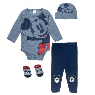   Set Disney Mickey Mouse 4-pieces (0-3 months)