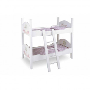 Toy wooden doll bunk bed (3+ years)