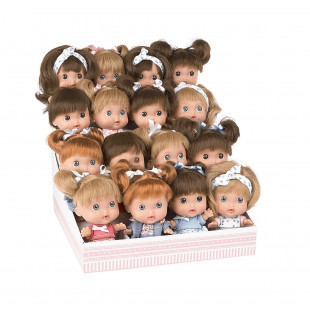 Toy doll in 8 colors and a light vanilla scent