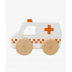 Παιχνίδι Tryco ξύλινο ασθενοφόρο (3+ ετών)