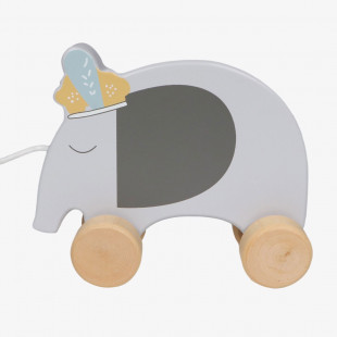 Toy Tryco wooden sliding elephant (10+ months)