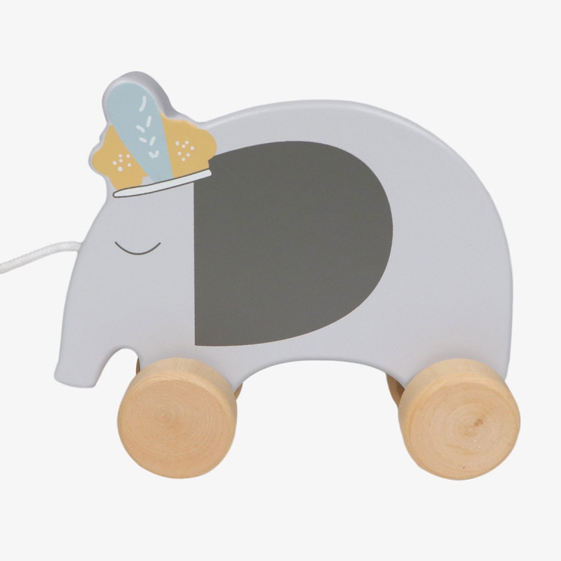 Toy Tryco wooden sliding elephant (10+ months)