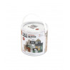 Toy label label from natural wood colorful cubes 50pcs (18+ months)