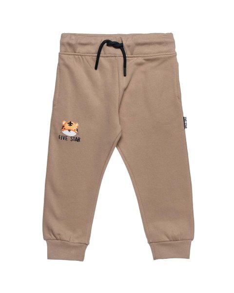 Tracksuit cotton fleece blend Five Star with embossed details (12 months-5 years)