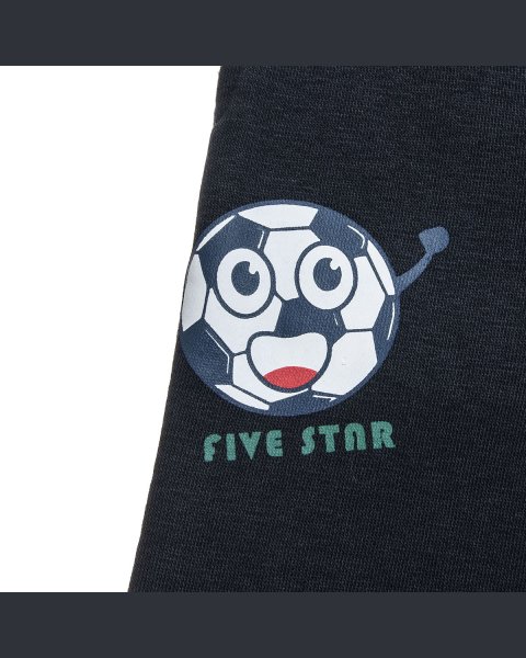 Tracksuit cotton fleece blend Five Star with embossed design (12 months-5 years)