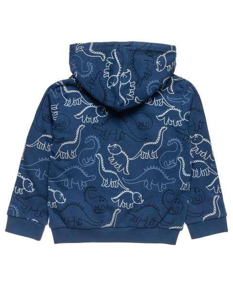 Zip hoodie lightweight cotton fleece blend (12 months-5 years)