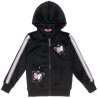 Zip hoodie velour with embroidery (6-16 years)