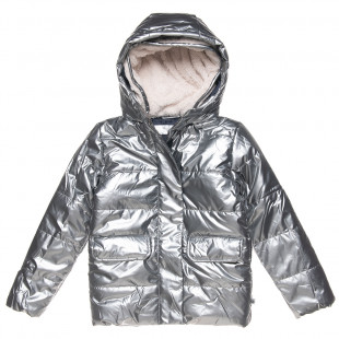 Jacket metallic with mat effect (6-10 years)