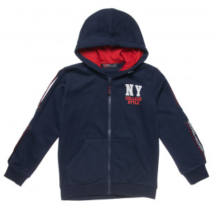 Zip hoodie Moovers with print (6-16 years)
