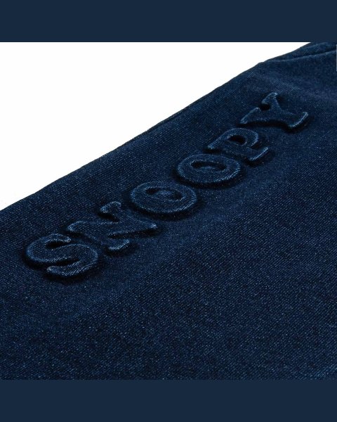Set   cotton fleece blend Snoopy with embossed design (12 months-8 years)