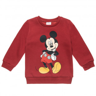 Μπλούζα Disney Mickey Mouse φούτερ (9 μηνών-3 ετών)