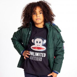 Long sleeve top Paul Frank with embroidery sequin (6-16 years)