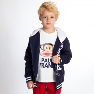 Μπλούζα Paul Frank με γυαλιστερό τύπωμα (12 μηνών-5 ετών)