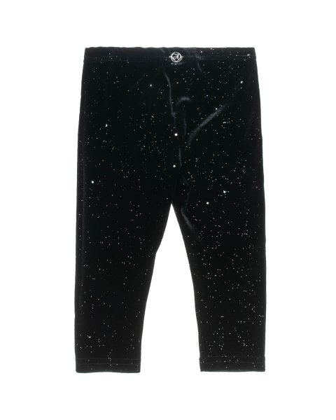 Leggings velour with glitter details (18 months-5 years)
