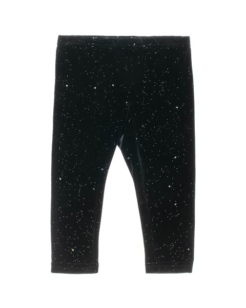 Leggings velour with glitter details (18 months-5 years)