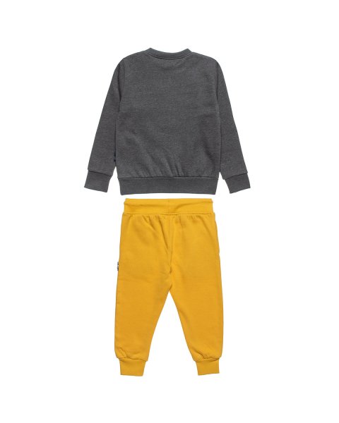 Tracksuit cotton fleece blend Five Star with embossed details (12 months-5 years)