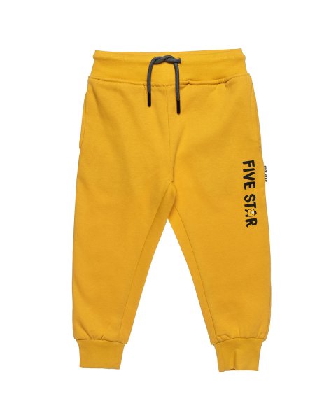 Tracksuit cotton fleece blend Five Star with embossed details (12 months-5 years)