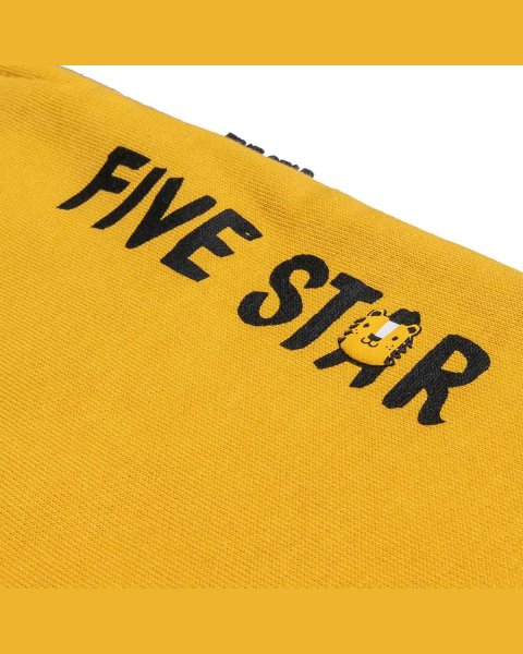 Σετ φόρμας φούτερ Five Star με ανάγλυφες λεπτομέρειες (12 μηνών-5 ετών)
