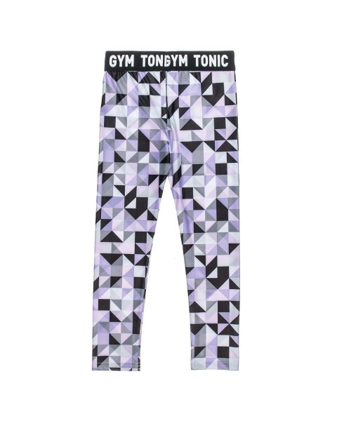 Leggings Gym Tonic with geometric designs (6-16 years)