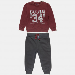 Tracksuit Five Star with print (2-5 years)