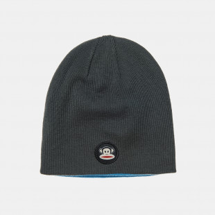 Beanie Paul Frank double sided with patch one size (6-16 years)