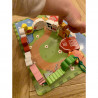 Toy Jumini from natural wood farm lacing game (2+ years)