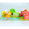 Toy Jumini from natural wood farm lacing game (2+ years)