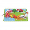 Toy Jumini from natural wood farm lacing game (2+ years)