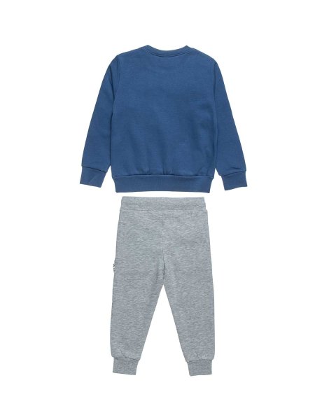 Tracksuit cotton fleece blend Five Star with embossed print (12 months-5 years)