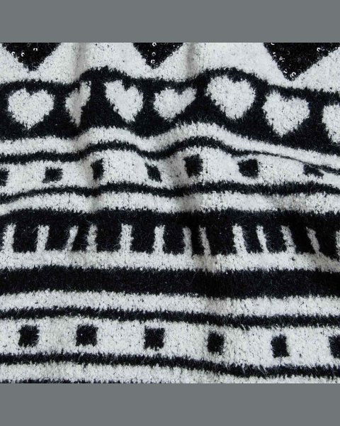 Sweater with sequins (6-14 years)