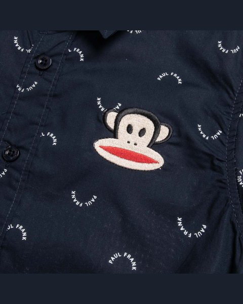 Shirt Paul Frank with embroidery and all over pattern (6-16 years)