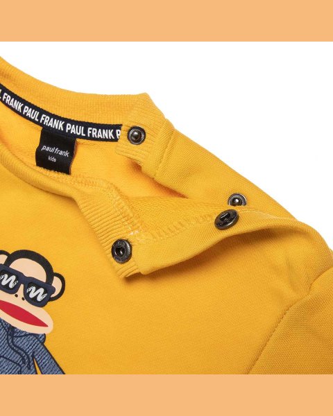 Tracksuit cotton fleece blend Paul Frank with embossed design (12 months-5 years)