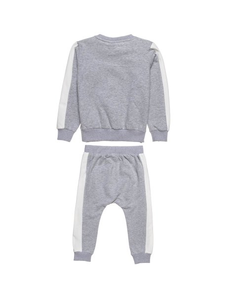 Set cotton fleece blend Tender Comforts with embossed details (3 months-2 years)