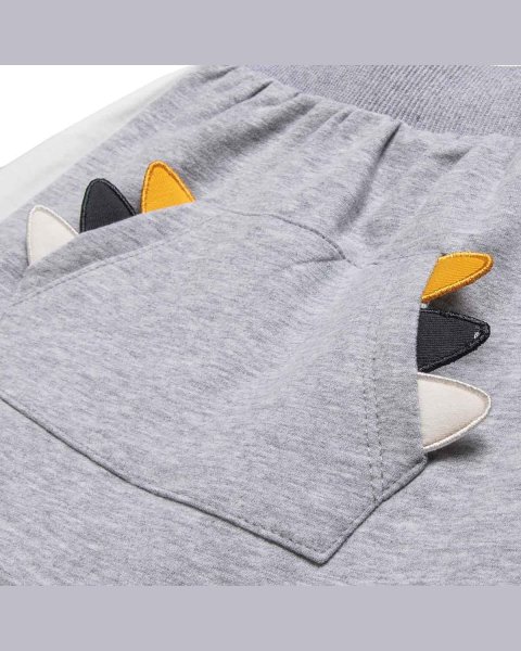 Set cotton fleece blend Tender Comforts with embossed details (3 months-2 years)