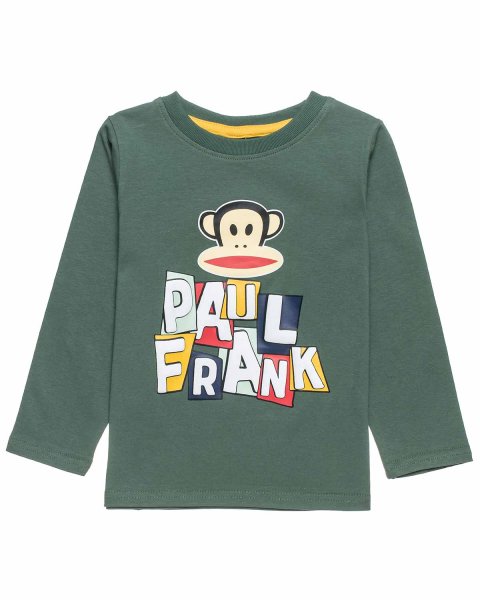 Long sleeve top Paul Frank with embossed letters (12 months-5 years)