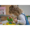 Toy Jumini from natural wood caterpillar balance (3+ years)