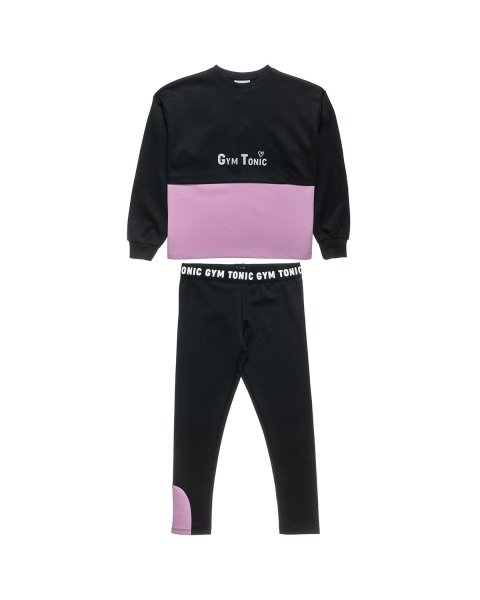 Set Gym Tonic with embossed letters (6-16 years)