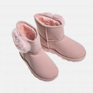   Boots suede with faux fur inside (Size 25-28)