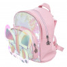 Backpack with sequin and 3D butterfly