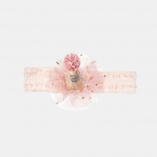 Hairband with tulle (3 months-6 years)