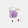 Keychain pom pon lama