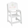 Toy high chair wooden (3+ years)