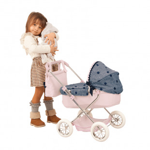 Toy pram with hood and bag (3+ years)