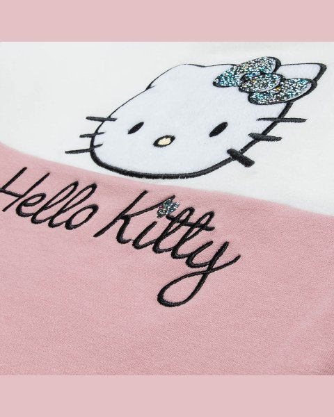 Set cotton fleece blend Hello Kitty with flippy sequins (18 months-8 years)