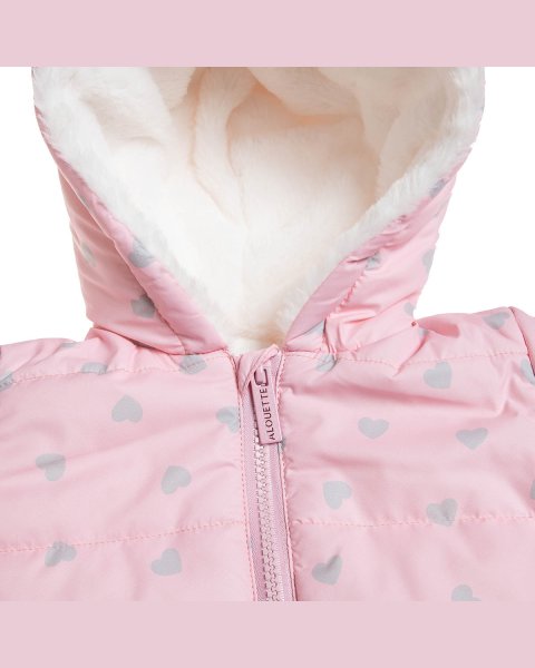 Pramsuit Tender Comforts with eco fur hood (1-12 months)