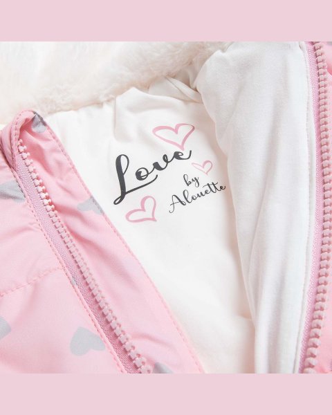 Pramsuit Tender Comforts with eco fur hood (1-12 months)