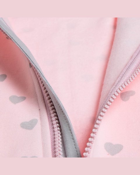 Babygrow cotton fleece blend Tender Comforts with pom pon (1-12 months)